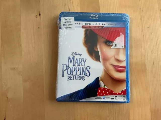Mary Poppins: 50th Anniversary Edition (Blu-ray + DVD + Digital Copy) Disney
