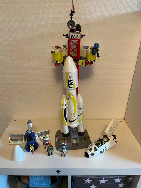 Playmobil Space 9488 Mars-Rakete mit Startrampe und Licht und Sound