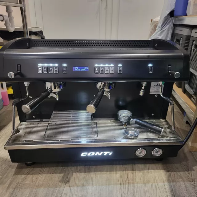 Conti X-TCI EVO 2 Group Coffee Machine & Anfim Espresso & Knock-out Box With...