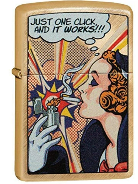 Zippo - Zippo - Windy Varga Girl - Pop Art Design - 29675 - Bnib