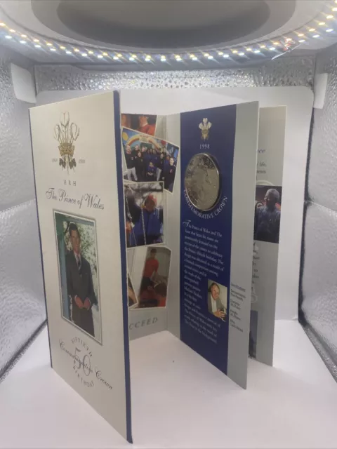 HRH The Prince Of Wales 50th Birthday Commemorative Crown