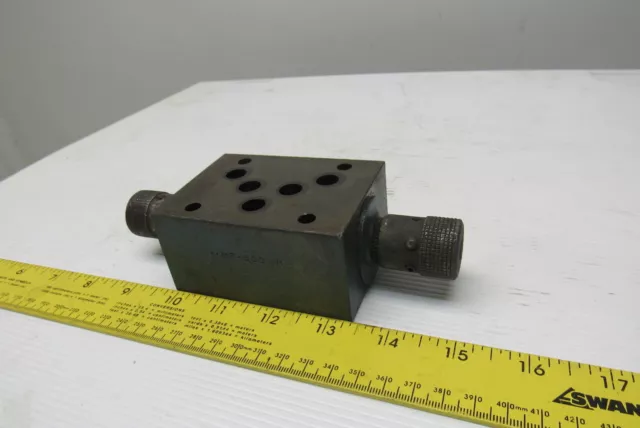Parker MF-600-S11 Hydraulic Pressure Flow Control Stack Valve