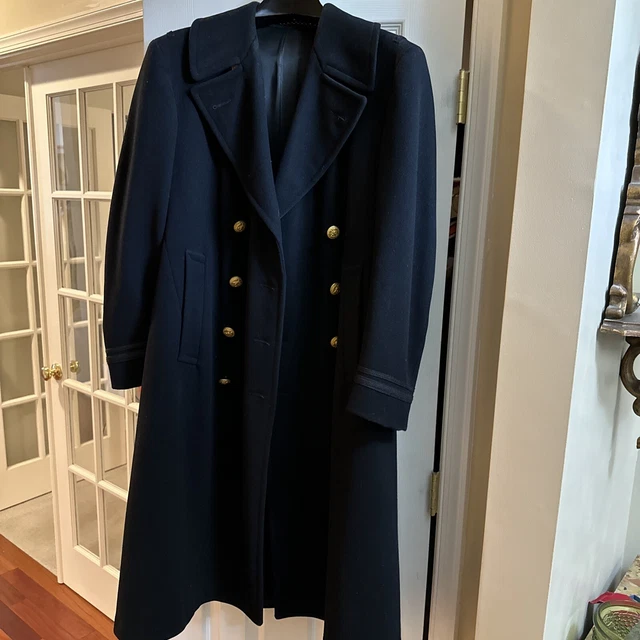 GENUINE WW2 NAVAL Officers Jacket Vintage Wool - Perfect For Halloween ...