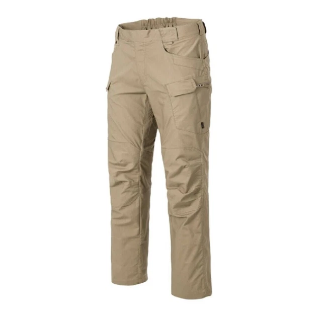 Pantaloncini Tattici Urbani Uomo - Khaki, Vita Media, Tessuto Elastico E Multifunzionale - Foto 2