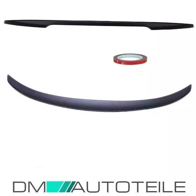 Sport-PERFORMANCE Heckspoiler Heck Spoiler Schwarz Matt passt für BMW 4er F36 Gr