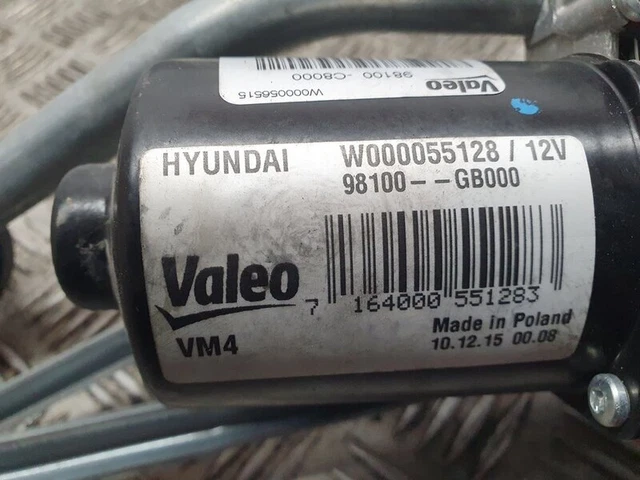 98100GB000 MOTEUR ESSUIE GLACE Av Pour HYUNDAI I20 COUPE 1 4 CRDI 90 98100gb000-moteur-essuie-glace-av-pour-hyundai-i20-coupe-1-4-crdi-90