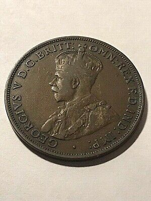 1918-I Australia 1 Penny VF #11267