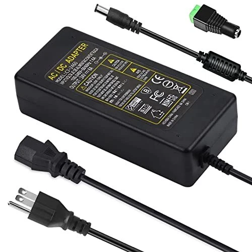 24V 6A 144W Power Supply Adapter 100-240V AC to DC 24 Volt 6Amp Power Adapter...