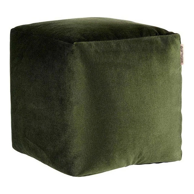 Pouf Polyester Vert polystyrène [30 x 30 x 30 cm]