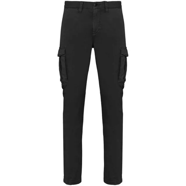 Native Spirit Mens Washed Cargo Trousers PC6800