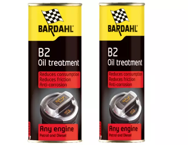 2 Bardahl B2 Additive Oil Treatment 300ml Treatment Engine Oil