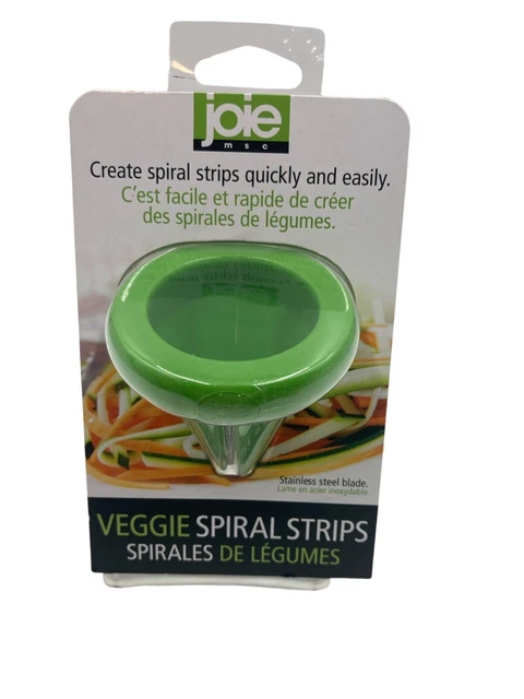 Cortadora en espiral de tiras vegetales JOIE - verduras en espiral a mano nueva y envío gratuito