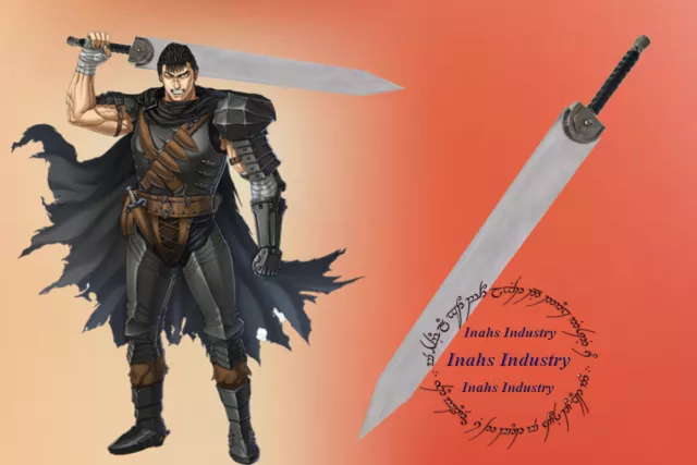 40 Foam Dragon Slayer Berserker Guts Great Sword Fantasy Anime Cosplay  Costume