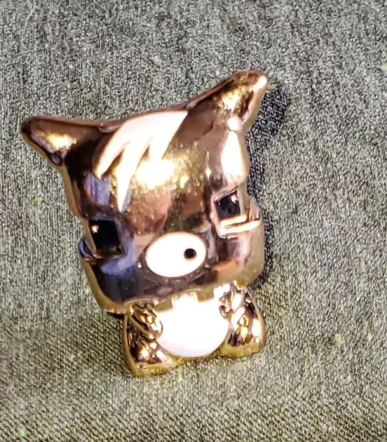 GoGo Crazy Bones Figure Gold Plated Animal Pet game play