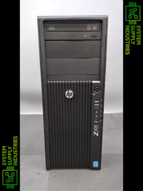 HP Z420 - Intel Xeon E5-1620@3.60GHz 4 Core, 64GB, 200GB SSD + 1TB HDD