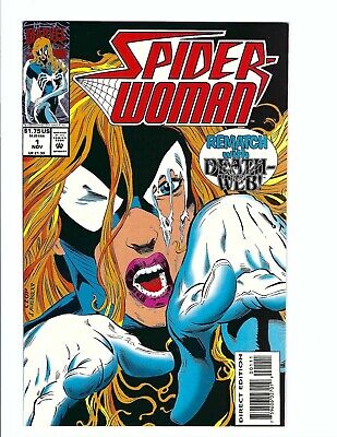 Spider-Woman 1, NM+ 9.6, Marvel 1993, 1st Julia Carpenter as Spider-Woman III