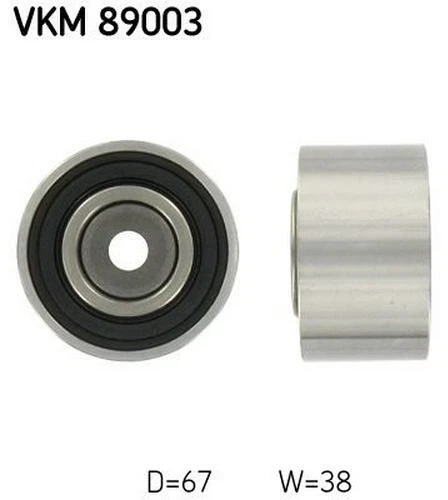 SKF Poulie renvoi / transmission courroie de distribution VKM 89003 67mm 38mm