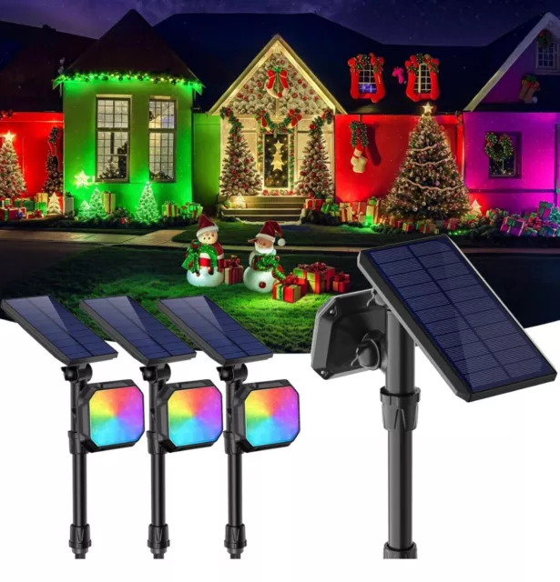 Solar Outdoor Lights Color Changing Solar Spot Lights Outside Solar Power