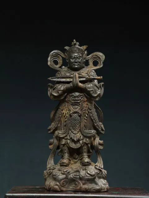 Old Collection Treasures Offering Religious Copper at Home 【 Weituo 】