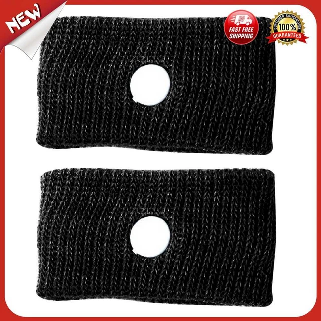 es Sports Safety Wrist Support Band Anti Motion Sickness Wristband (Black)