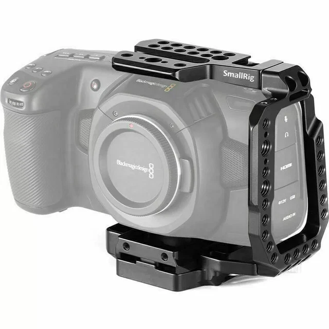 Adattatore Alimentazione Per BMPCC 4K SZRMCC - Piastra Montaggio Per Batteria Sony NP-F, Uscita 12V, Cavo A Spirale