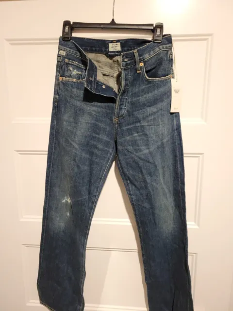 Womens COH Citizens of Humanity Cora High Rise Relaxed Crop Denim Jeans 24 NWT
