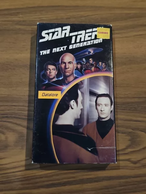 Star Trek: The Next Generation: Datalore (1992, VHS)