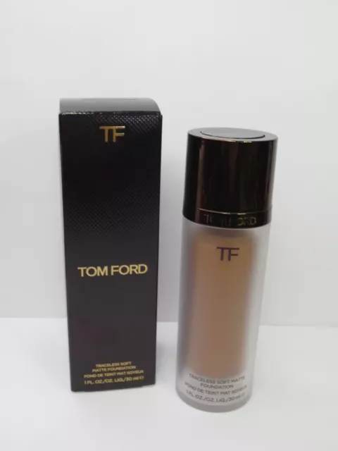 Tom Ford Traceless Soft Matte Foundation #10.7 Amber 1 Oz Boxed