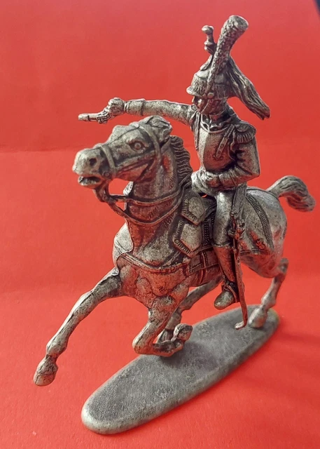 Ensemble Figurines MHSP 1er Empire - Médecin Et Blessé, Plomb Peint, 60mm, Français