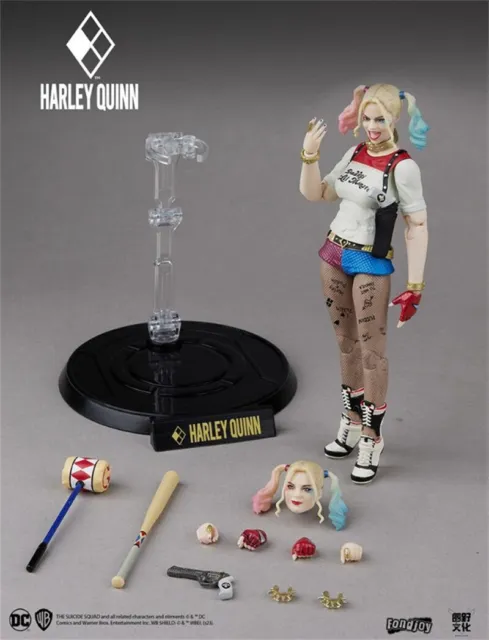 DC Comics Suicide Squad Harley Quinn 1/9th  Action Figure 7.6” Boxed Model Gift 3