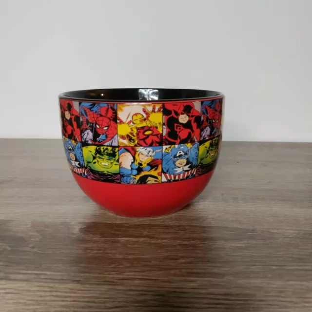 Marvel 24 oz Coffee Mug Iron Man Spiderman Hulk Thor Captain America Daredevil
