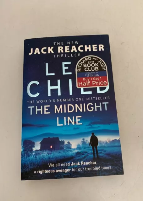 The Midnight Line A Jack Reacher Thriller By Lee Child Paperback Transworld #GL