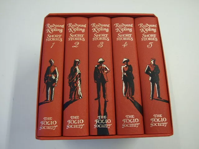 Folio Society Collected Short Stories 5 volumes Kipling Rudyard 2005