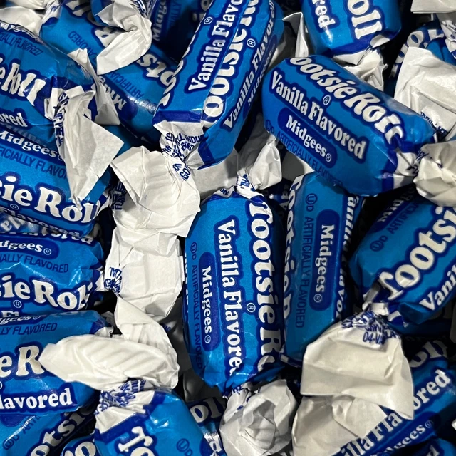 Tootsie Roll *LIMITED EDITION* Vanilla Flavored Midgees Fruit Chews BULK CANDY