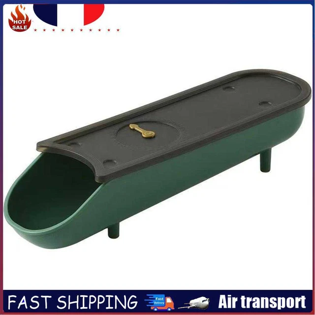 Egg Holder Automatic Rolling Egg Storage Box Home Kitchen Gadgets (Green)