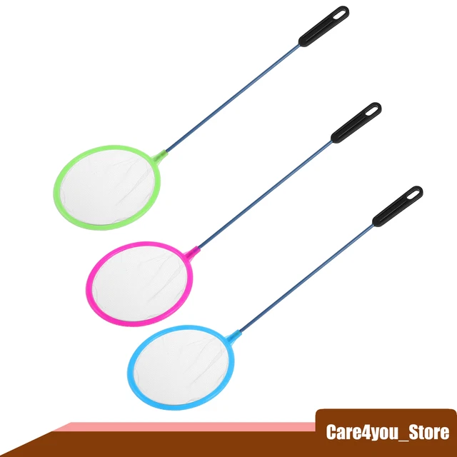 3Pcs Aquarium Fish Net Fish Tank Accessories Small Fish Fine Net 32x8.2cm