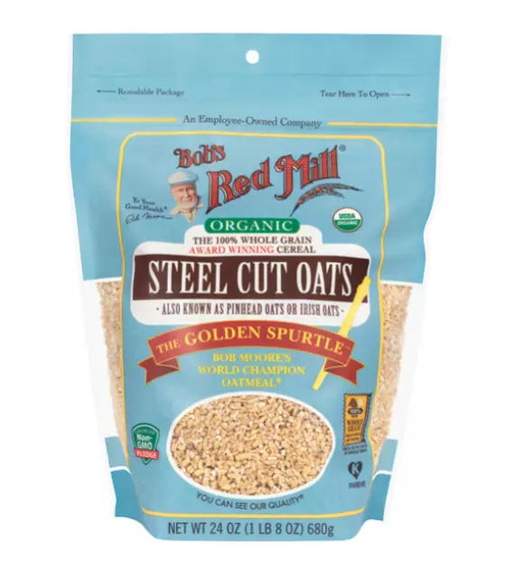 Bob's Red Mill Organic Steel Cut Oats - 680g