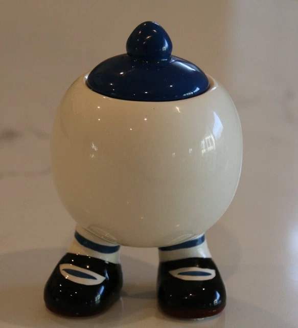 VINTAGE CARLTON WARE Style 'Walking Ware' Lidded Sugar Pot