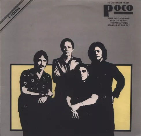 Poco - Four Tracks From Poco - Used Vinyl Record 12 - K1177z