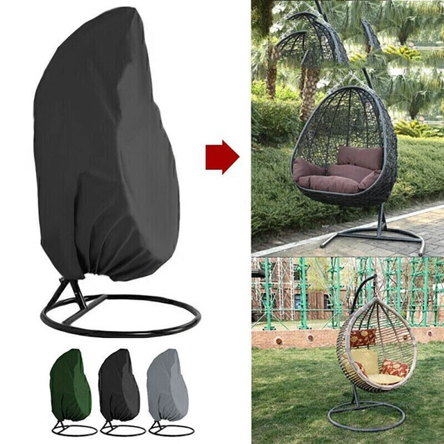 Housse De Protection Pour Fauteuil Suspendu HOMURY - Imperméable, Anti-UV - 190x115 Cm