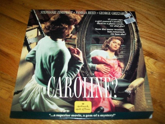 CAROLINE? Laserdisc LD VERY GOOD CONDITION VERY RARE STEPHANIE ZIMBALIST!