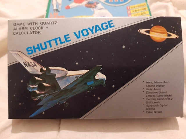 RARE Starlon Litardi Shuttle Voyage LCD Vintage Handheld Electronic Game MG 8