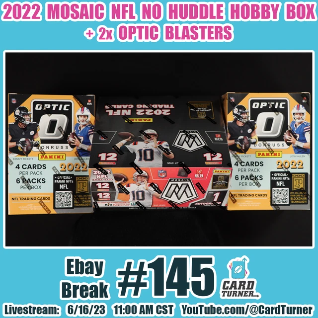 KANSAS CITY CHIEFS 2022 Mosaic NFL NO HUDDLE (HOBBY), Optic Football