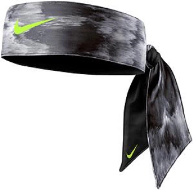 New Womens Nike Head Tie Skylar Diggins 3.0 Reversible Headband Tennis Run GREY