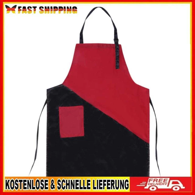 Baking Apron with Pockets Work Apron Oil-Proof Practical Portable Cleaning Tools