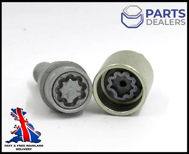 GENUINE AUDI Q3 Q5 Q7 Wheel Locking Nut Bolt Key Code Letter "B