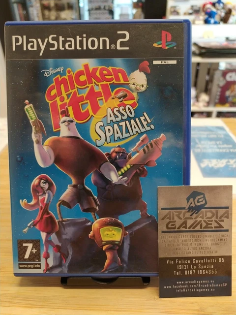 PS2 DISNEY CHICKEN Little Asso Spaziale! PAL Completo EUR 6,92