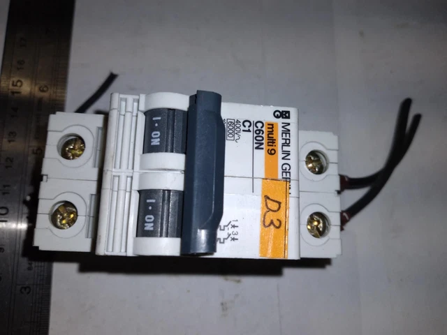 Merlin Gerin Multi 9 C60N C1 400V 10Ka Merlin Gerin Multi 9 C60N C1 400V 10Ka