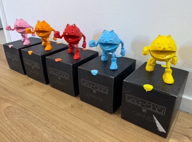 SET DE 5 Figurines Richard Orlinski X Pacman EUR 200,00 - PicClick FR