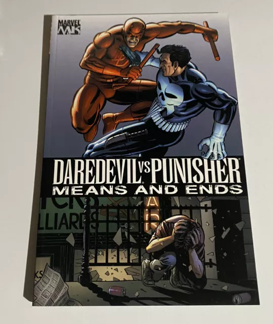 MARVEL COMICS - DAREDEVIL Vs PUNISHER MEANS AND ENDS TPB Kingpin Jackal